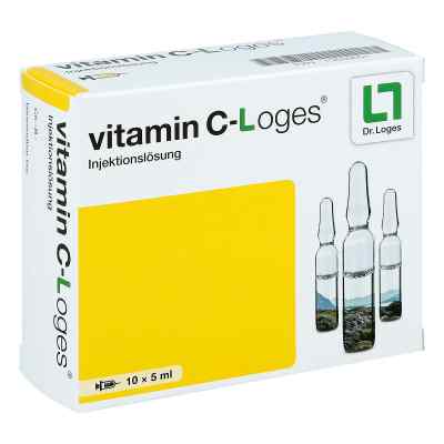 Vitamin C Loges 5 ml Injektionslösung 10X5 ml von Dr. Loges + Co. GmbH PZN 13699651