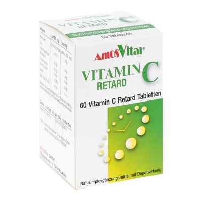 Vitamin C Retard Tabletten mit Depotwirkung 60 stk von AMOSVITAL GmbH PZN 15822110