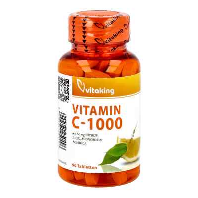 Vitamin C1000 mit Bioflavonoide Tabletten 90 stk von vitaking GmbH PZN 10063326