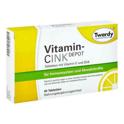 Vitamin Cink Depot Tabletten 40 stk von Astrid Twardy GmbH PZN 01439761