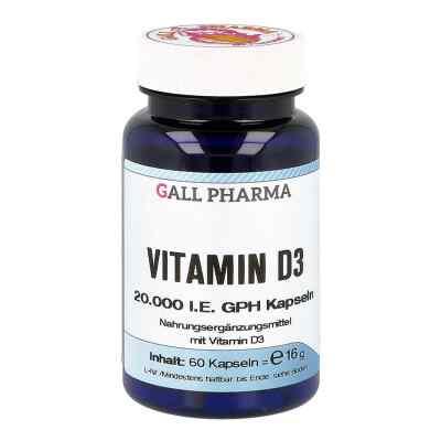 Vitamin D3 20.000 I.e. Gph Kapseln 60 stk von Hecht-Pharma GmbH PZN 14201995