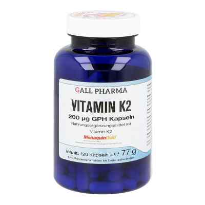 Vitamin K2 200 [my]g Gph Kapseln 120 stk von Hecht-Pharma GmbH PZN 13251241