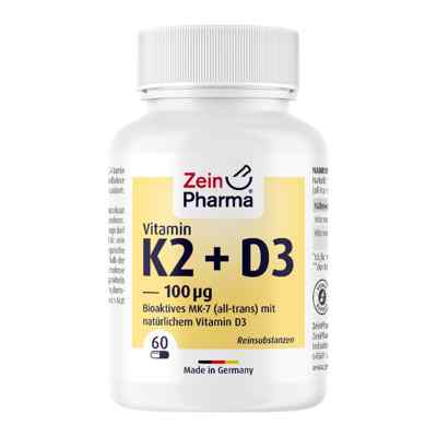 Vitamin K2 Menaq7 Kapseln 60 stk von ZeinPharma Germany GmbH PZN 10198256