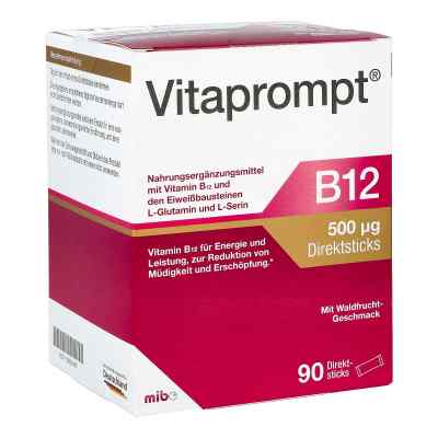 Vitaprompt B12 500 Μg Direktsticks 90 stk von MIBE GmbH Arzneimittel PZN 19690450