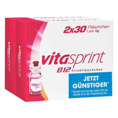 Vitasprint B12 Trinkfläschchen mit Vitamin B12 für mehr Energie 2X30 stk von GlaxoSmithKline Consumer Healthc PZN 17674978