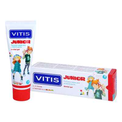 Vitis Junior Gel Zahnpasta 75 ml von DENTAID GmbH PZN 14188734
