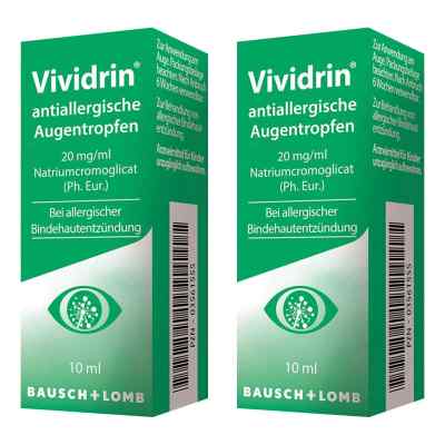 Vividrin antiallergische Augentropfen 2x10 ml von Dr. Gerhard Mann Chem.-pharm.Fabrik GmbH PZN 08104582