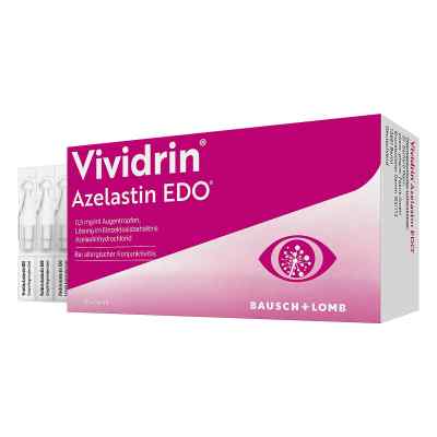 Vividrin Azelastin EDO Akuthilfe bei Heuschnupfen und Allergien 20X0.6 ml von Dr. Gerhard Mann PZN 17538554
