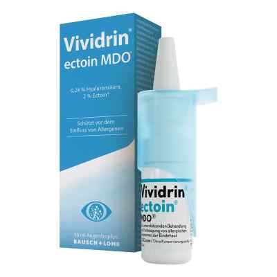 Vividrin ectoin MDO Augentropfen - allergisch gereizte Augen 1X10 ml von Dr. Gerhard Mann PZN 11331444