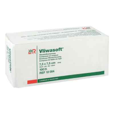 Vliwasoft Vlieskompressen 7,5x7,5 cm unsteril 6l. 100 stk von Lohmann & Rauscher GmbH & Co.KG PZN 08900921
