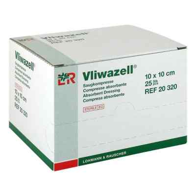 Vliwazell Saugkompressen 10x10 cm steril 25 stk von Lohmann & Rauscher GmbH & Co.KG PZN 00809575