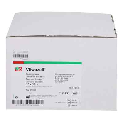 Vliwazell Saugkompressen 10x10 cm unsteril