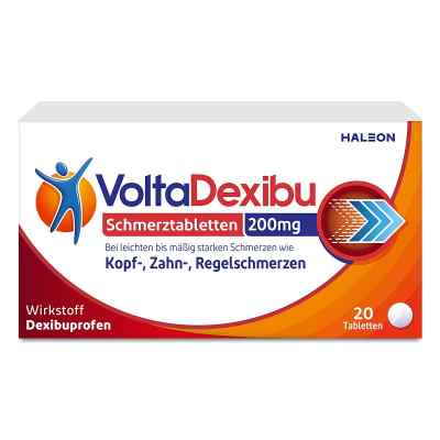 VoltaDexibu Schmerztabletten Dexibuprofen 200 mg 20 stk von Haleon Germany GmbH PZN 19208424