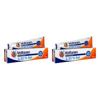 Voltaren Schmerzgel forte 23,2 mg/g Gel mit Diclofenac 2x180 g von Haleon Germany GmbH PZN 08100760