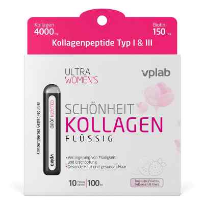 VPLAB Beauty Kollagen Liquid  10x10 ml von VPlab SIA PZN 08107554