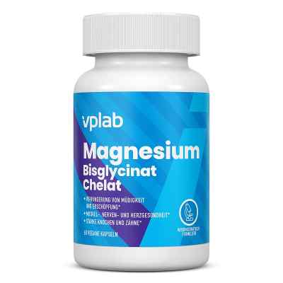 VPLAB Magnesium Bisglycinate Kapseln 60 stk von VPlab SIA PZN 08107571