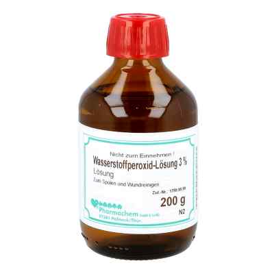 Wasserstoffperoxid Lösung 3% 200 g von Pharmachem GmbH & Co. KG PZN 02732799