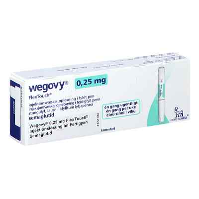 Wegovy 0,25 Mg Flextouch Injektionslösung fertigpen 1X1.5 ml von PB Pharma GmbH PZN 19095960