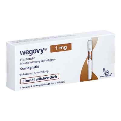 Wegovy 1 Mg Flextouch Injektionslösung fertigpen 1X3 ml von 1 0 1 Carefarm GmbH PZN 19196684