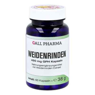 Weidenrinden 450 mg Gph Kapseln 60 stk von Hecht-Pharma GmbH PZN 15294763
