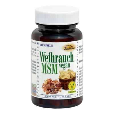 Weihrauch Msm vegan Kapseln 60 stk von Espara GmbH PZN 15373043