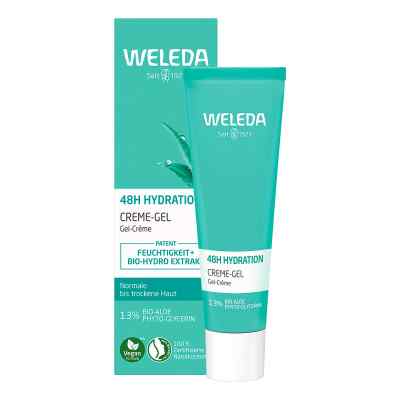 Weleda 48H Hydration Creme-Gel 30 ml von WELEDA AG PZN 19179763