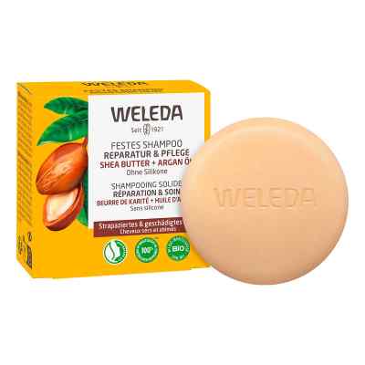 Weleda Festes Shampoo Reparatur & Pflege 50 g von WELEDA AG PZN 18854240