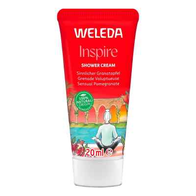Weleda Inspire Shower Cream Granatapfel Sinnlich 20 ml von WELEDA AG PZN 19448016