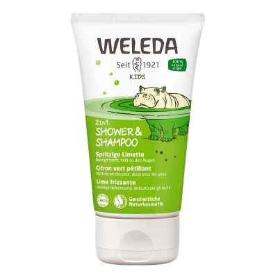Weleda Kids 2in1 Shower & Shampoo spritzig.Limette 150 ml von WELEDA AG PZN 12387375