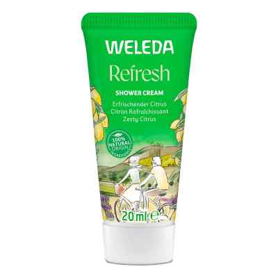Weleda Refresh Shower Cream Citrus Erfrischend 20 ml von WELEDA AG PZN 19447985