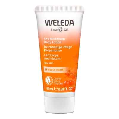 Weleda Sanddorn Reichhaltige Pflege Körperlotion 20 ml von WELEDA AG PZN 16823034