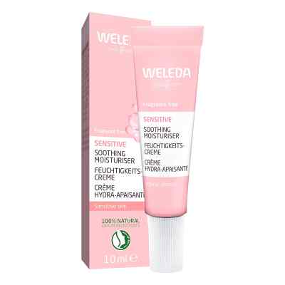 Weleda Sensitiv Feuchtigkeitscreme Mandel 10 ml von WELEDA AG PZN 19444538