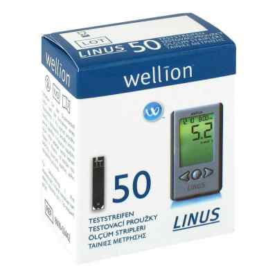 Wellion Linus Blutzucker Teststreifen 50 stk von Med Trust GmbH PZN 00584805