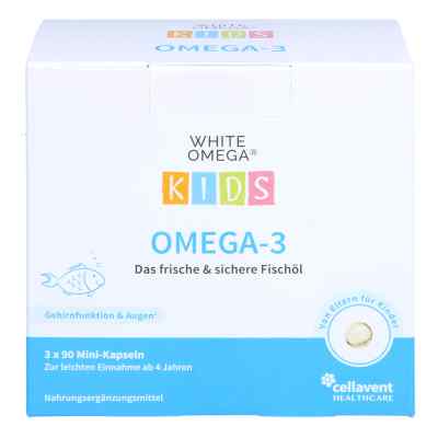 White Omega Kids Weichkapseln 270 stk von Cellavent Healthcare GmbH PZN 16085524