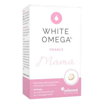White Omega Pearlz Omega-3-Fettsäuren Weichkapseln 90 stk von Cellavent Healthcare GmbH PZN 15191997