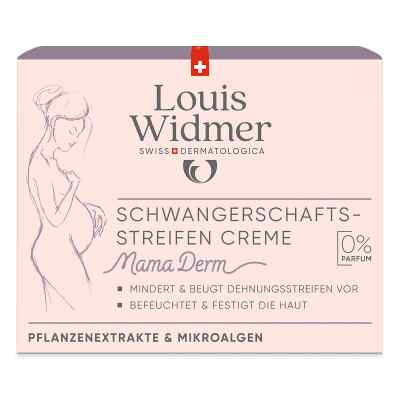 Widmer Body MamaDerm Schwangerschaftsstreifen Creme ohne Parfum  250 ml von LOUIS WIDMER GmbH PZN 19395863