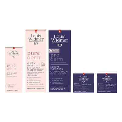 Widmer Set: Sanfte Reinigung, Augenpflege & Regeneration 1 Set von LOUIS WIDMER GmbH PZN 08105355