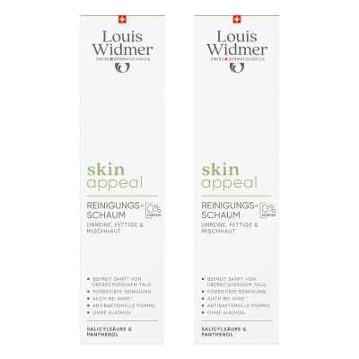 Widmer Skin Appeal Lipo Sol Schaum Unparfümiert 2x150 ml von LOUIS WIDMER GmbH PZN 08104882