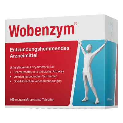 Wobenzym Entzündungshemmendes Arzneimittel 100 stk von MUCOS Pharma GmbH & Co. KG PZN 13751831