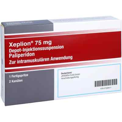 Xeplion® 75 mg Depot-Injektionssuspension 1 stk von JANSSEN-CILAG GmbH PZN 07568577