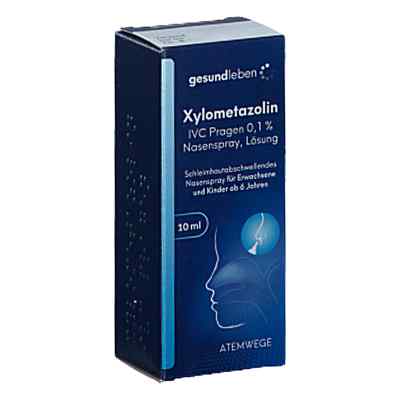 Xylometazolin Ivc Pragen 0,1% Nasenspray Lösung 10 ml von Alliance Healthcare Deutschland GmbH PZN 18502825