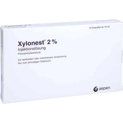 Xylonest 2% Luerfit Ampullen Injektionslösung 10X10 ml von Aspen Germany GmbH PZN 03431367