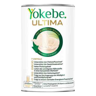 Yokebe Ultima Fat Burn - Diätshake zur Gewichtsabnahme 400 g von Naturwohl Pharma GmbH PZN 18426165