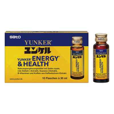 Yunker Energy & Health Tonikum 10X30 ml von Sato Pharmaceutical Co. Ltd. PZN 16146243