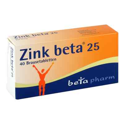Zink beta 25 40 stk von betapharm Arzneimittel GmbH PZN 08690613