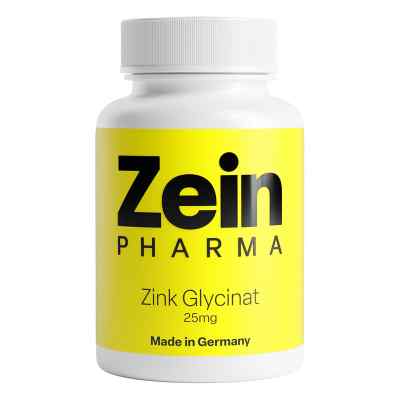 Zink Glycinat 25mg von ZEINpharma 120 stk von ZeinPharma Germany GmbH PZN 13427970