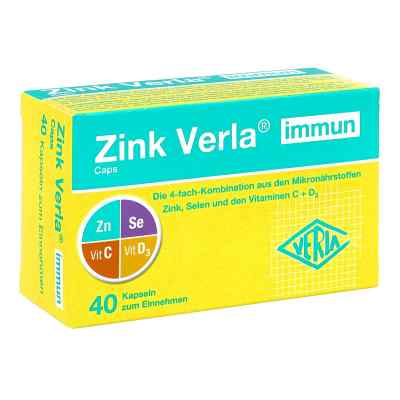 Zink Verla Immun Caps 40 stk von Verla-Pharm Arzneimittel GmbH & Co. KG PZN 17532161