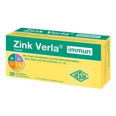 Zink Verla Immun Kautabs 30 stk von Verla-Pharm Arzneimittel GmbH & Co. KG PZN 17532149