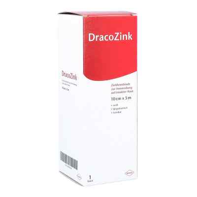 Zinkleimbinde Dracozink 10 cmx5m 1 stk von Dr. Ausbüttel GmbH & Co. KG PZN 00592029