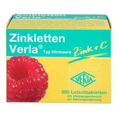Zinkletten Verla Himbeere Lutschtabletten 200 stk von Verla-Pharm Arzneimittel GmbH & Co. KG PZN 18813413